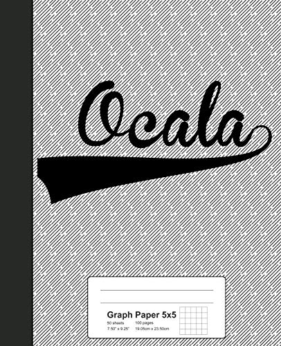 5x5 Graph Paper Notebook - OCALA Premium Grid Journal for Math, Engineering & Sketching | Perfect for Students, Architects & Artists