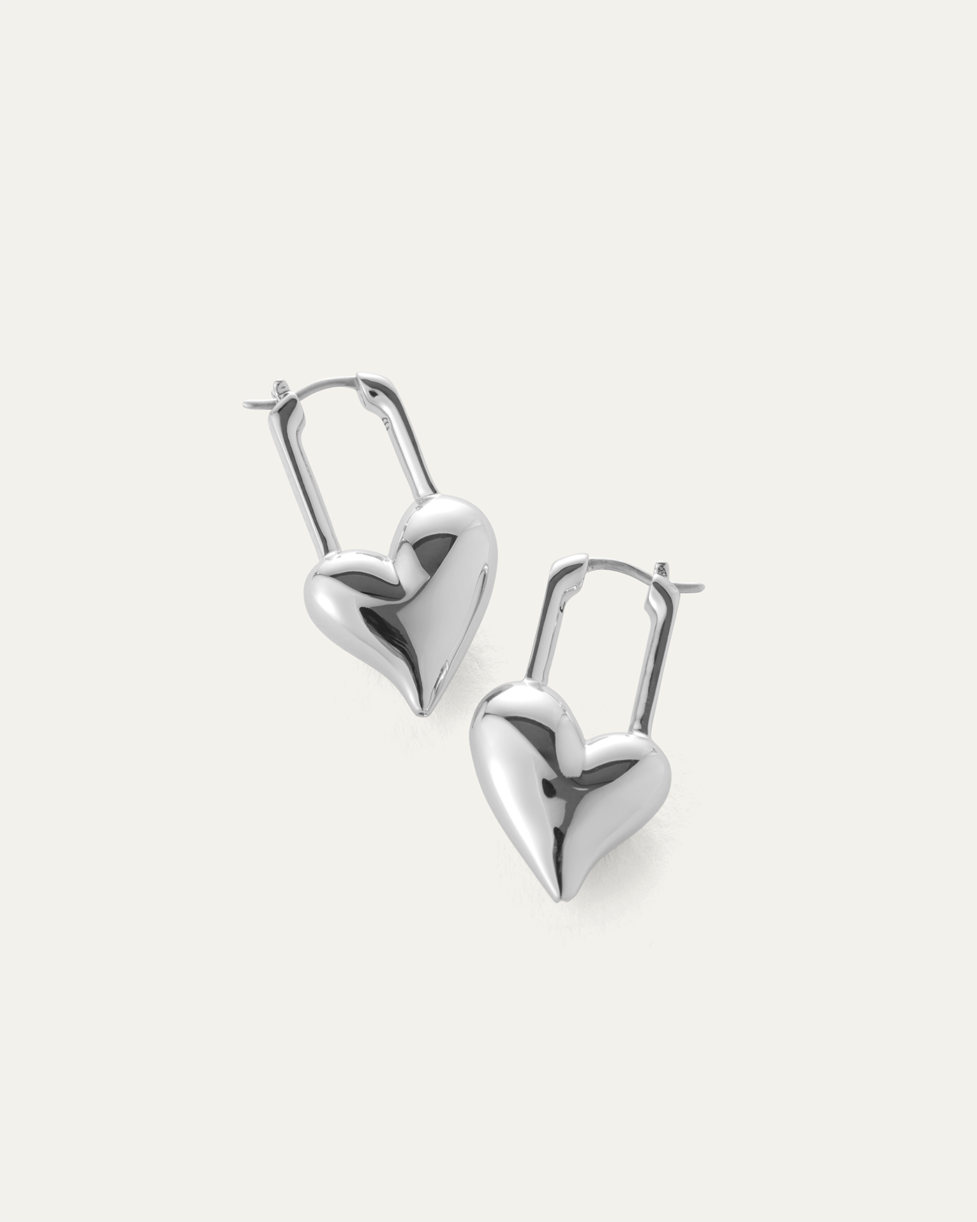 Stylish Heart Padlock Earrings - Trendy Valentine's Day Gift for Women - Perfect for Date Night & Romantic Occasions