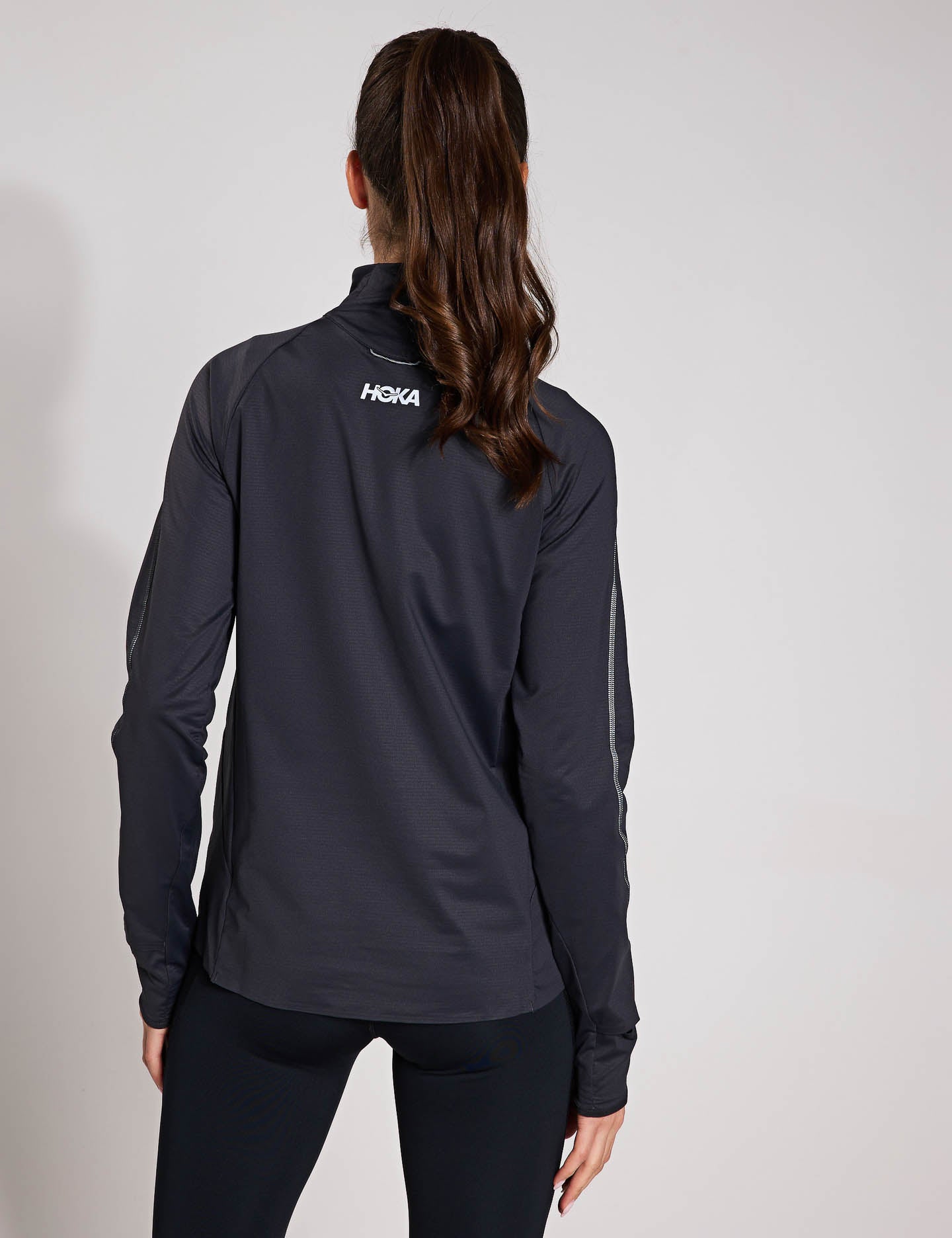 GlideTech Men's Quarter Zip Pullover Sweatshirt - Black | Lightweight & Comfortable for Outdoor Activities & Casual Wear