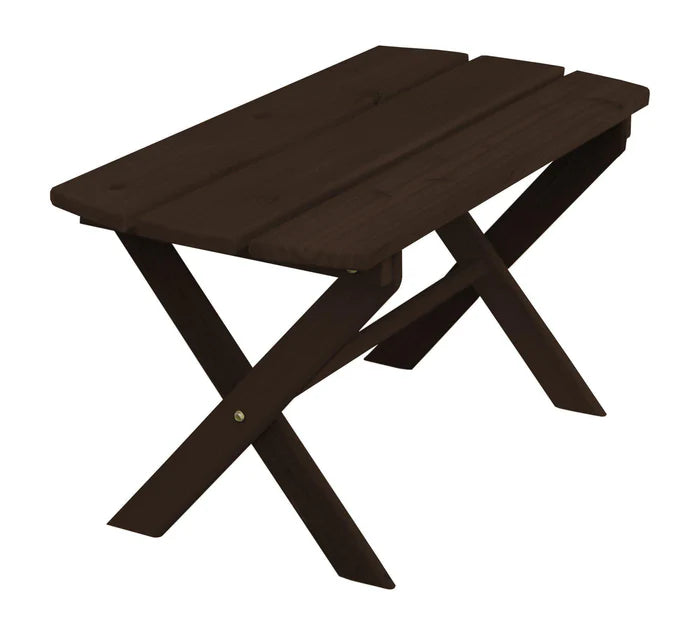 Regallion Folding End Table & Coffee Table - Portable Side Table for Small Spaces, Outdoor, Camping & Home Decor - Lightweight & Space-Saving Design