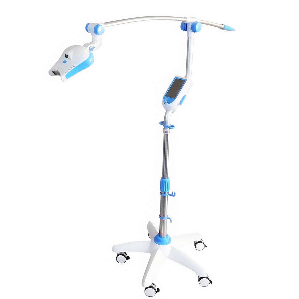 Professional LED Light Therapy Lamp - Red, Purple & Blue Light for Skin Whitening & Acne Treatment | Cold Therapy System YF-666 | Perfect for Home Spa & Skincare Routine
