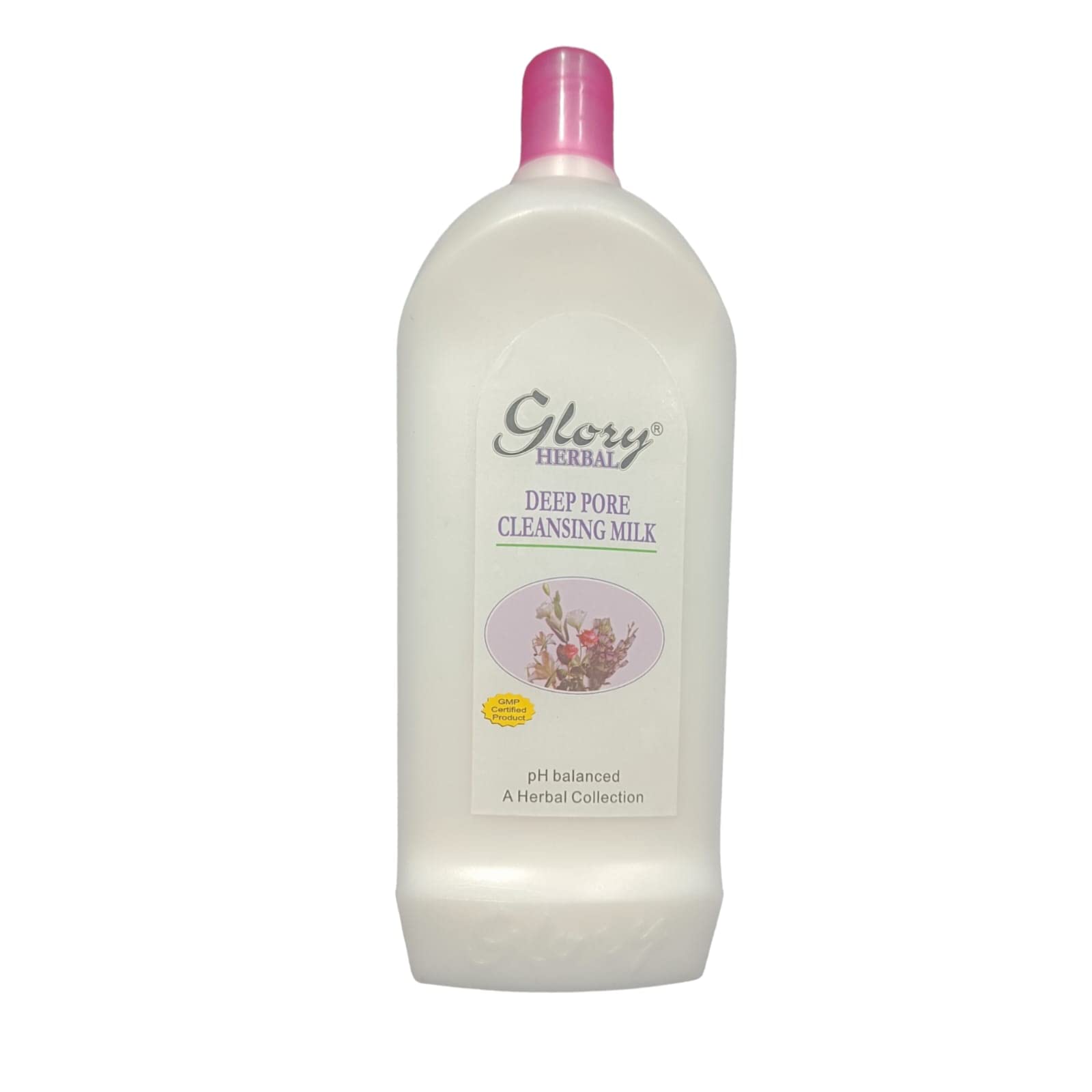 GLORY HERBAL Deep Pore Cleansing Milk - 1000ml Facial Cleanser for Acne Prone & Oily Skin | Gentle Daily Face Wash for Deep Cleansing & Blackhead Removal | Perfect for Morning & Night Skincare Routine