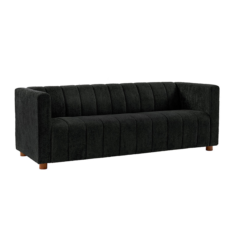 Botham Modern Cozy Sofa with Hidden Low Legs - Comfortable Living Room Furniture for Small Spaces, Apartments & Home Decor