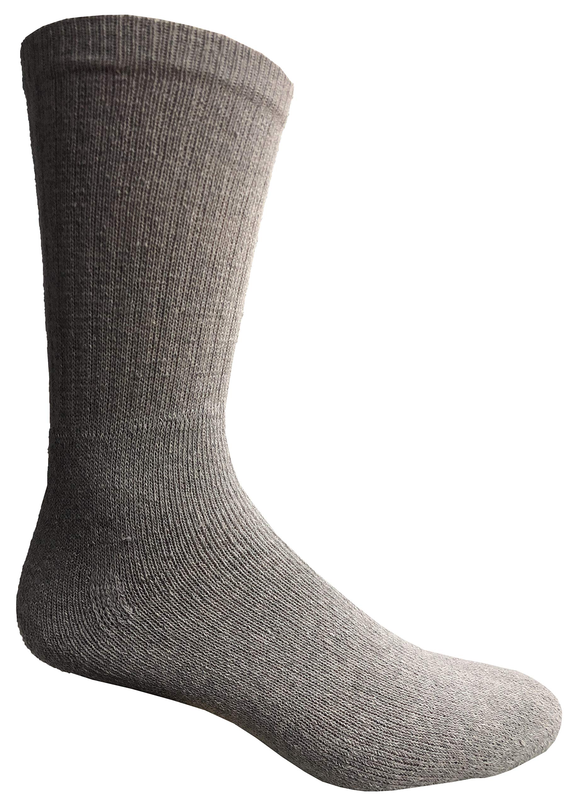 **Yacht & Smith 72 Pack Men's Cotton Crew Socks - Heavy Duty, Soft & Durable - Perfect for Donations, Sock Drives, Workwear & Everyday Comfort**