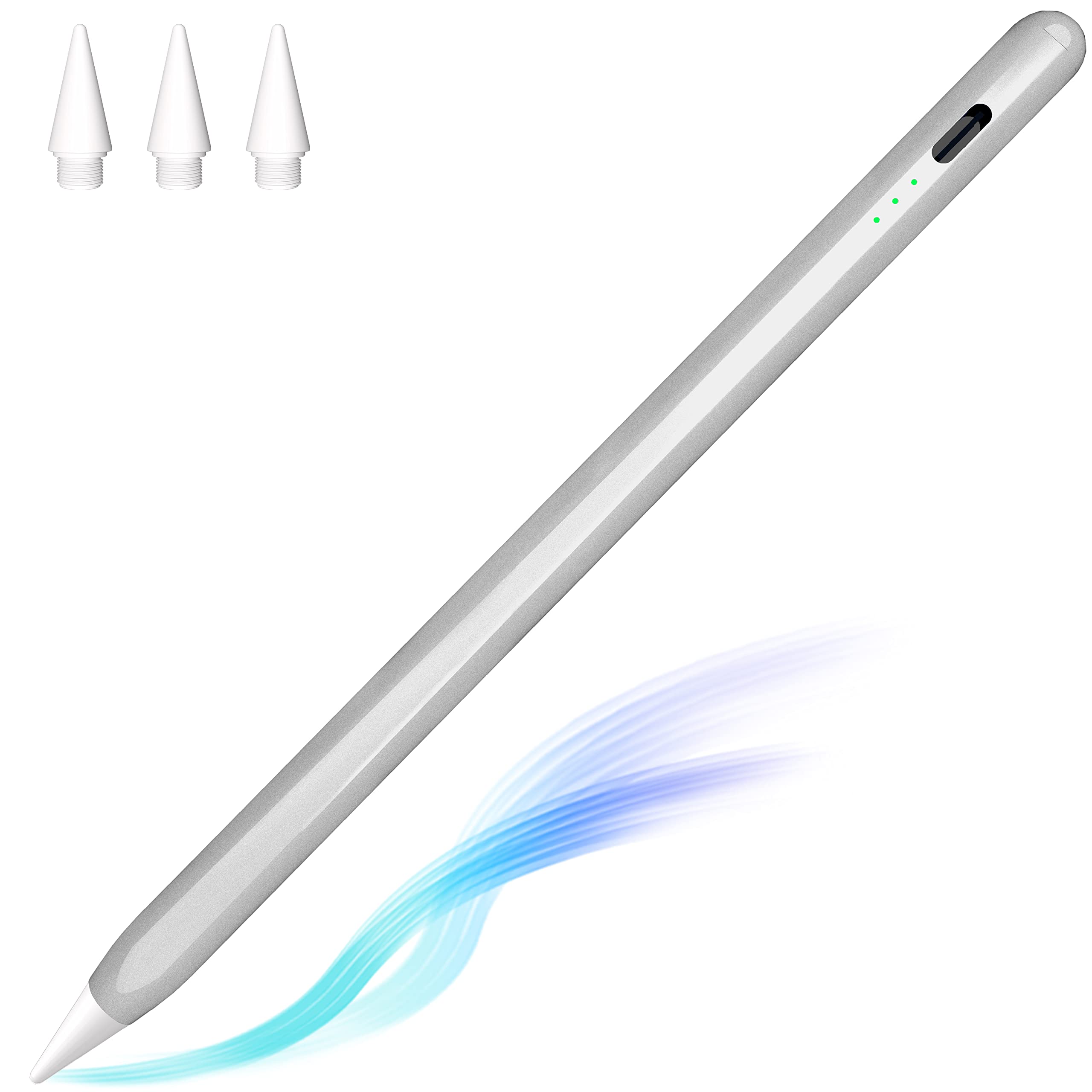 Apple Pencil 2nd Generation - Stylus Pen with Palm Rejection & Tilt Sensitivity, Compatible with iPad Pro 11/12.9