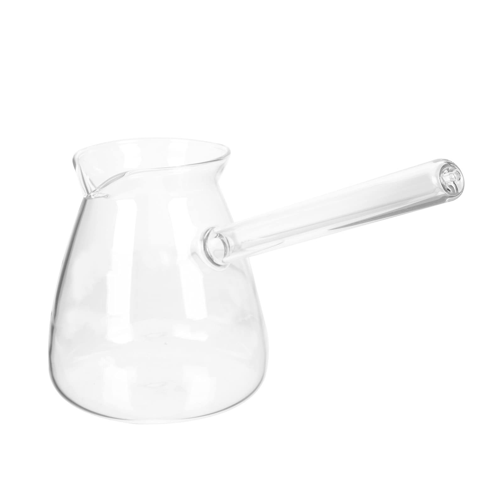 Premium Glass Turkish Coffee Pot - Cabilock Milk Pan & Stovetop Tea Maker for Home Kitchen | Ideal for Brewing Turkish Coffee, Tea & Hot Sauces