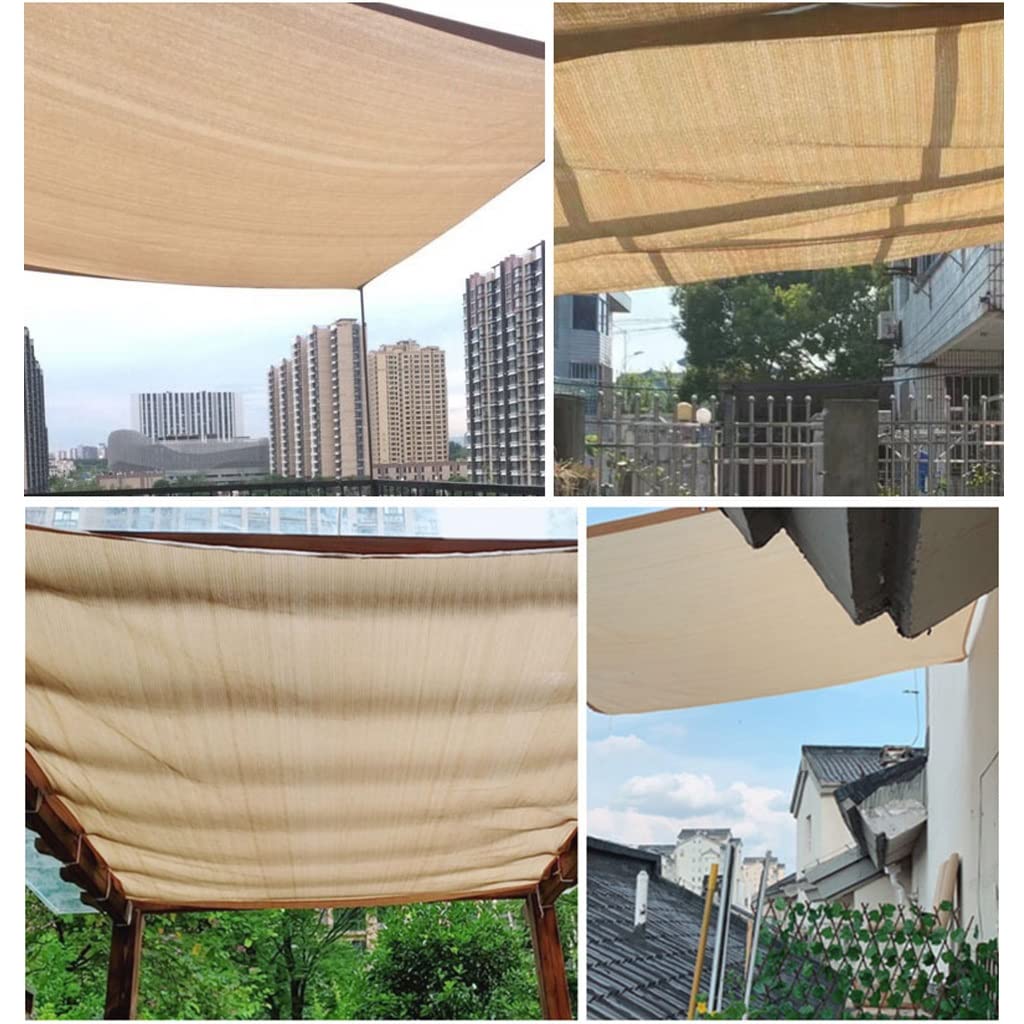 Premium 90% UV Block Shade Cloth - 3m x 4m Sun Protection Netting for Greenhouse, Garden, Balcony & Outdoor Spaces - Durable Sunscreen Fabric for Plants, Patio, Courtyard & Pool Area Cover