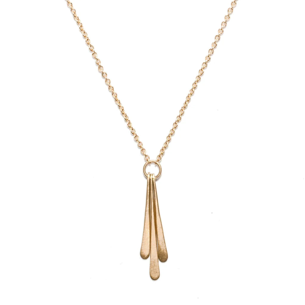 Elegant Triple Fringe Necklace for Women - Boho Layered Beaded Statement Jewelry - Perfect for Parties, Weddings & Everyday Wear