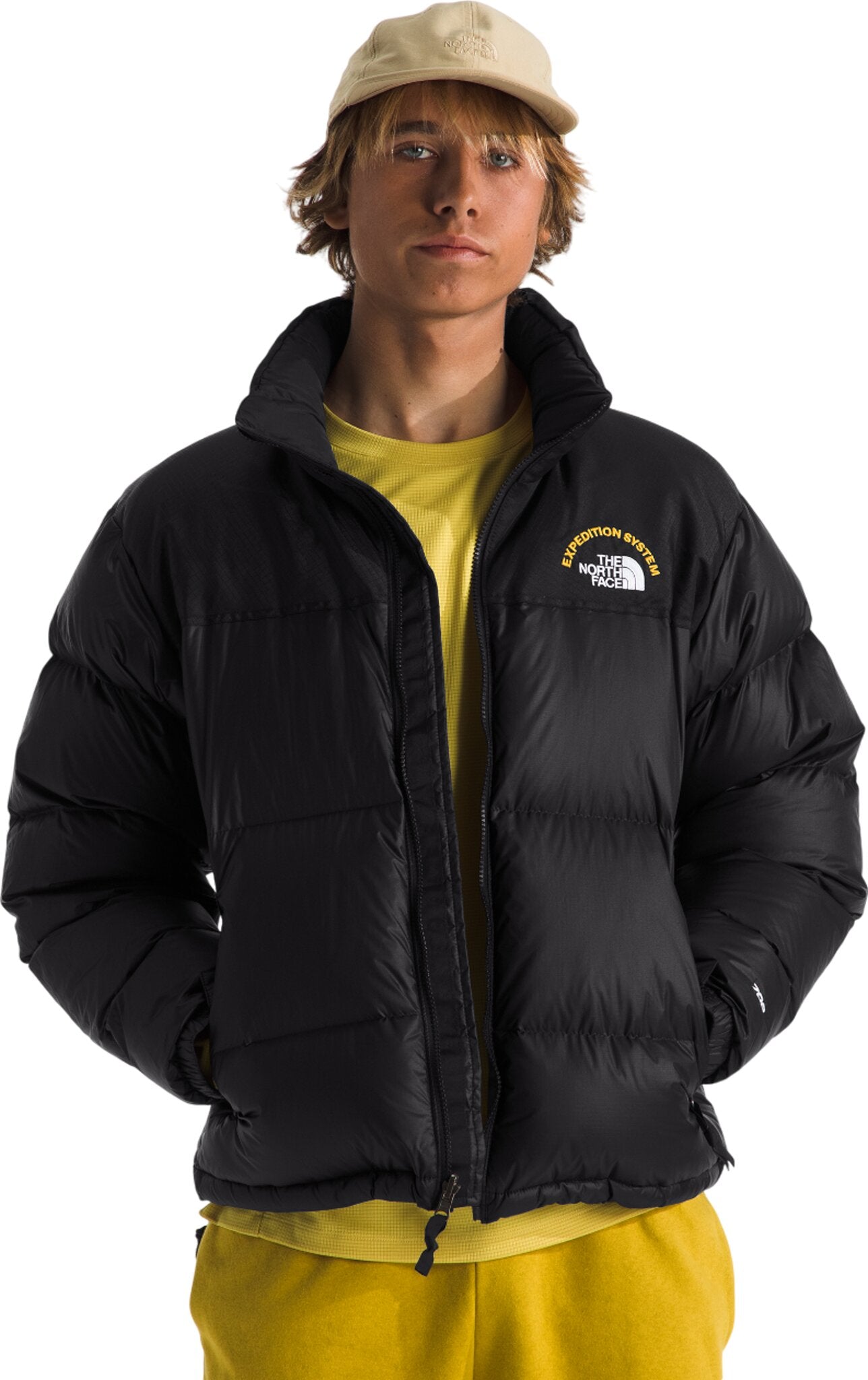 1996 Retro Nuptse Jacket for Men - Vintage Puffer Coat with Waterproof Shell | Winter Outdoor Activities, Urban Streetwear Fashion