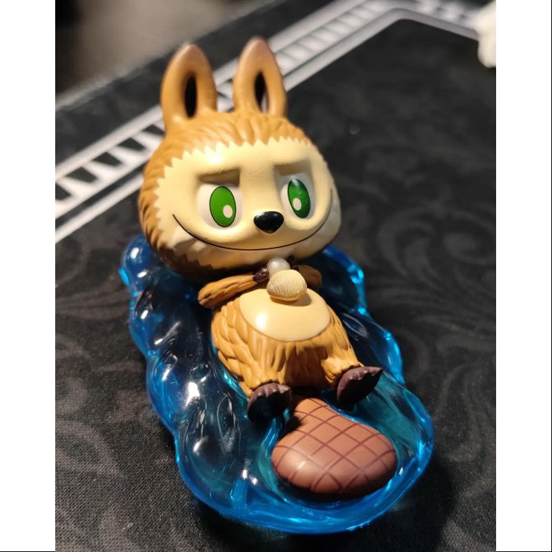 Labubu The Monsters Animals Series Secret Beaver Collectible Figure - Cute Cartoon Character Toy for Display & Gifts | Perfect for Home Decor, Office Desk, and Pop Culture Collections