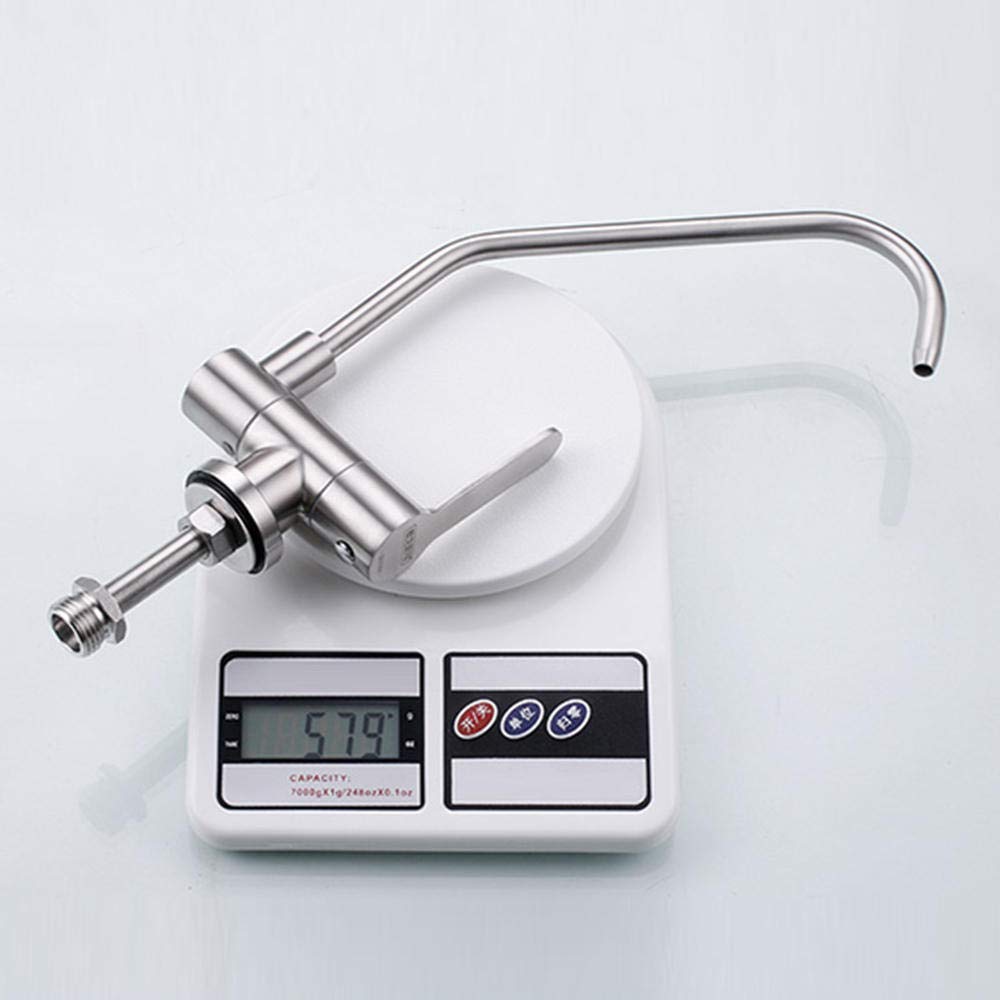 Stainless Steel Folding RO Faucet for Kitchen Sink - Pure Water Filter