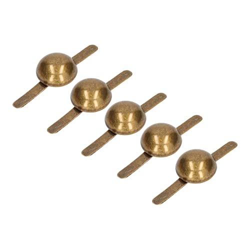 Decorative DIY Electroplated Colored Nails for Upholstery & Clothing - Glossy Finish Punk Shoe Studs | Perfect for Jackets, Boots, Bags & Punk Fashion Accessories