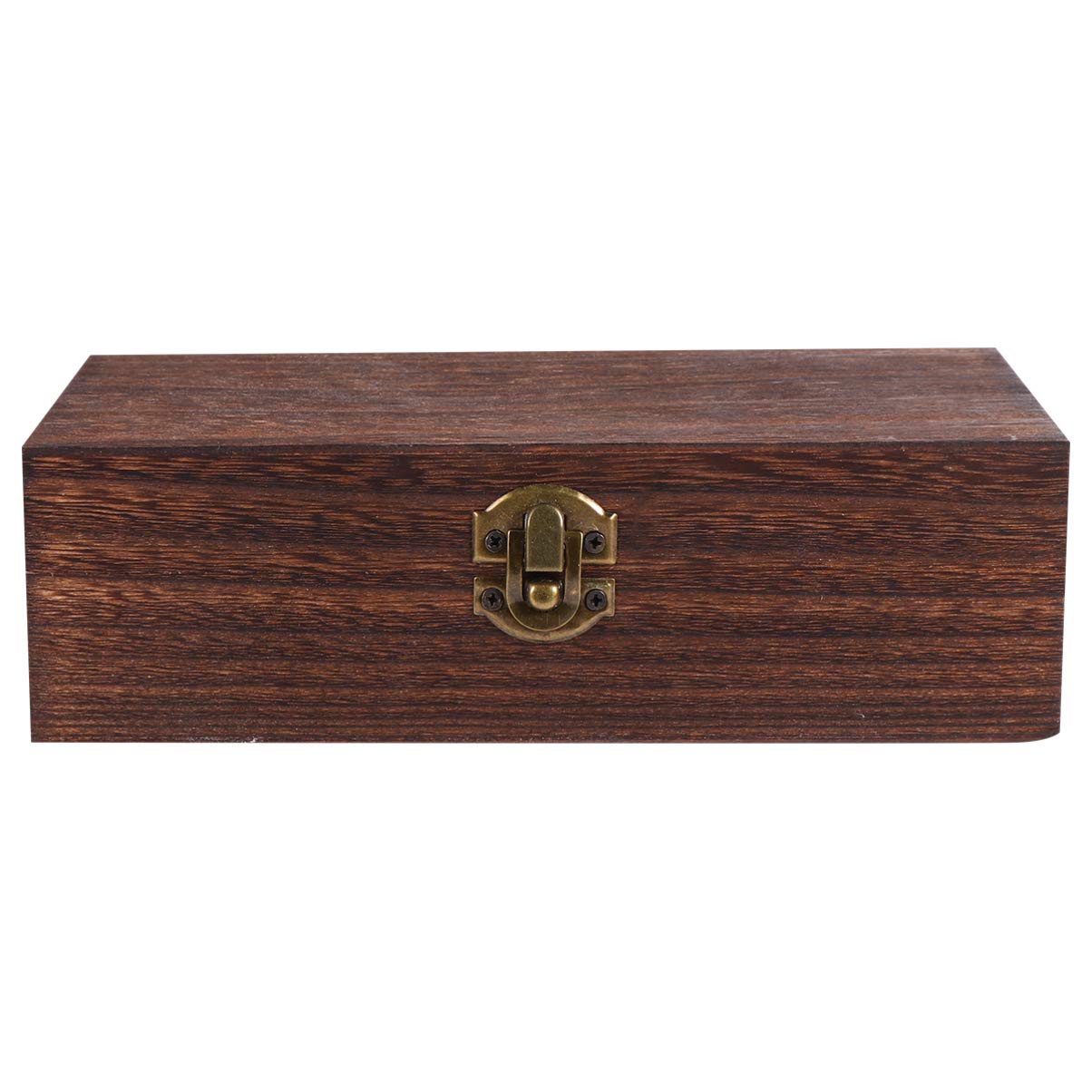 Vintage Wooden Jewelry Box with Lock - Handcrafted Memory Organizer Case for Necklace, Bracelet & Ring Storage - Perfect Jewelry Gift Box for Women, Bridal Shower & Anniversary Keepsakes