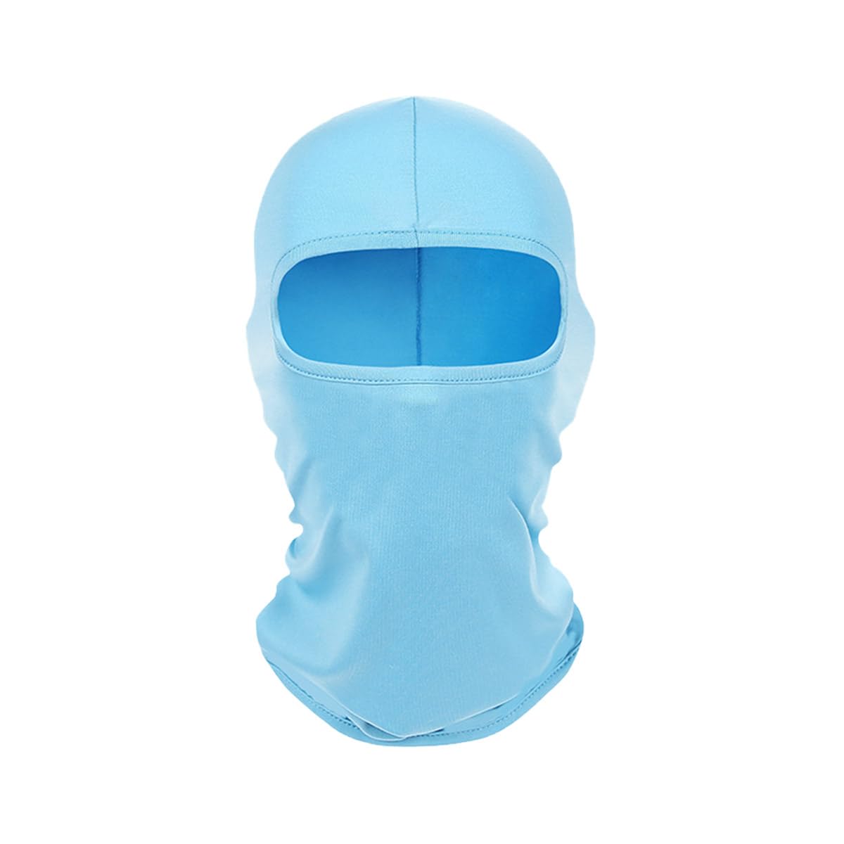 UV Protection Balaclava Ski Mask - Windproof Full Face Cover for Men & Women, Breathable & Lightweight Motorcycle Accessory (Light Blue) - Ideal for Skiing, Snowboarding, Motorcycling & Outdoor Winter Sports