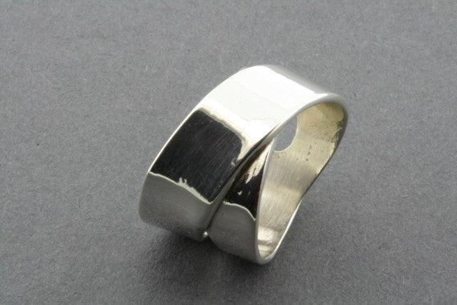 Infinity Twist Ring for Women - Elegant 925 Sterling Silver Stackable Band - Perfect for Anniversary, Wedding, and Everyday Wear