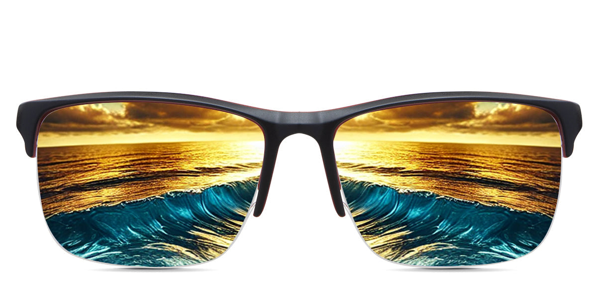 Dillon Men's Prescription Polarized Sunglasses - UV Protection, Anti-Glare for Driving, Fishing & Outdoor Activities