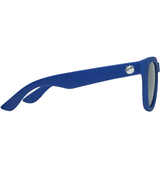 Classic (8-12) Cosmic Blue Polarized Silver Sunglasses - UV Protection & Anti-Glare for Outdoor Sports, Driving & Beach Vacations