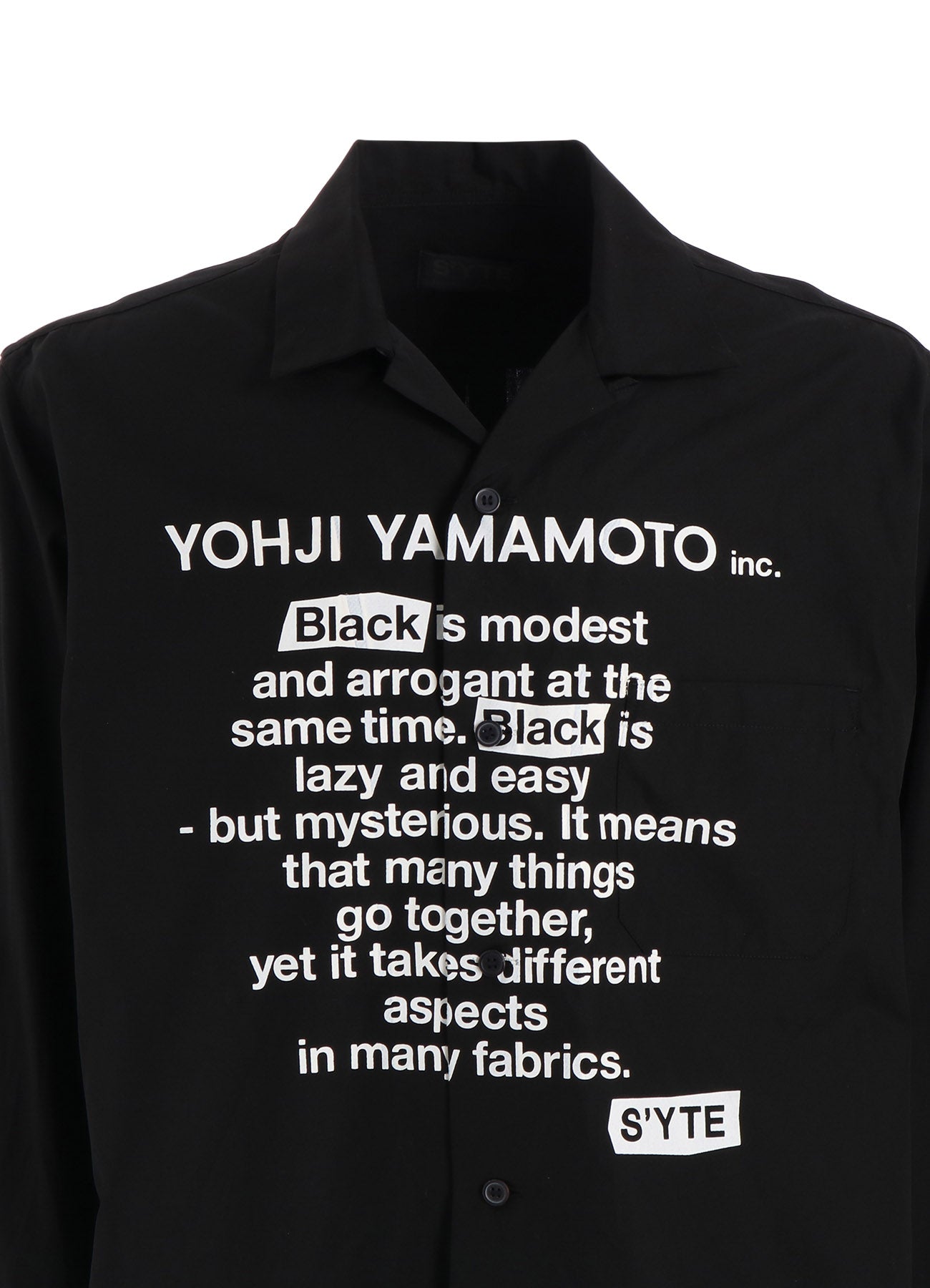 Black Cotton Broad Message Printed Shirt for Men & Women - Stylish Casual Wear for Office, Outings & Everyday Fashion