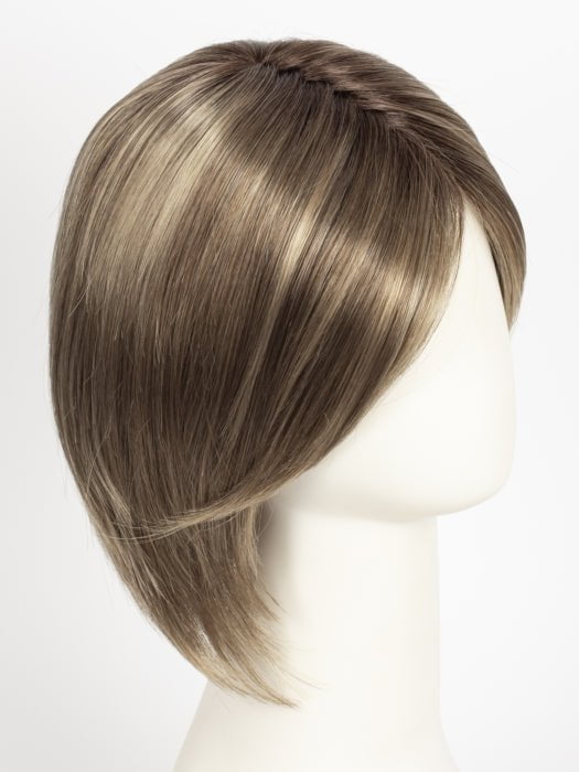Classic Cool Petite Synthetic Lace Front Wig with Mono Part - Natural Look for Everyday Wear & Cosplay