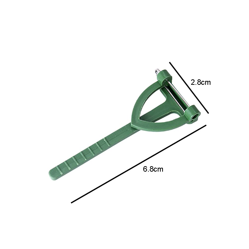 50Pcs Plastic Corsage Safety Pins - Boutonniere Pins for Weddings, Prom, Graduation - Triangle Flower Brooch Clips for Lapel, Bouquet & Corsage (Green)
