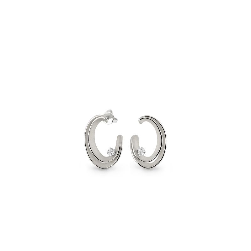 DUNE Hoop Earrings for Women - Trendy Gold & Silver Hoop Earrings for Everyday Wear, Parties & Gifts | Lightweight Hypoallergenic Fashion Jewelry