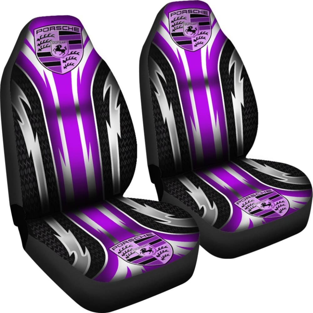 Premium 2-Piece Front Porsche Seat Covers in Purple (Part# 144627) - Perfect for Porsche 911, Cayman & Boxster Models - Enhance Comfort & Protect Your Car Interior