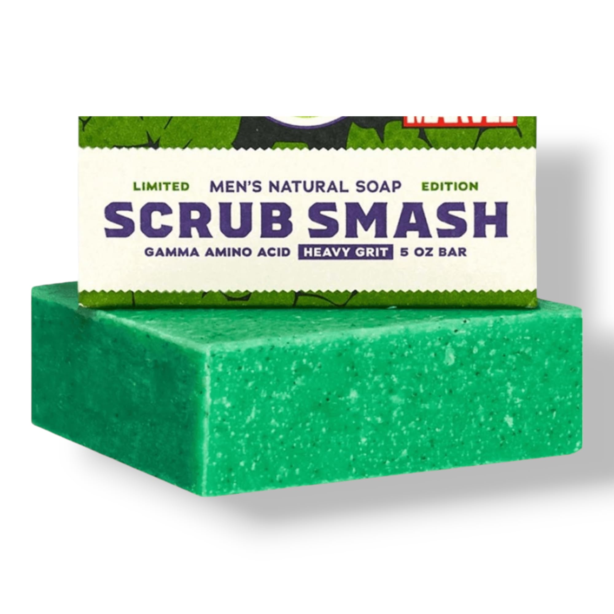 Natural Bar Soap with Exfoliating Scrub - 5 oz Organic Handmade Soap for Men & Women - Perfect for Shower, Bath, and Gift Giving