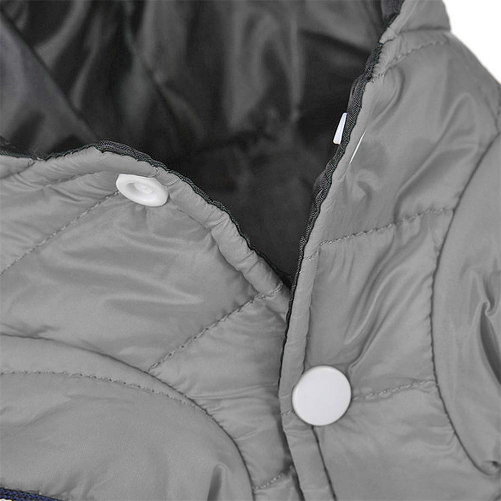 Small Dog Winter Jacket - Warm Puppy Coat for Small & Medium Dogs | XS Red M | Cozy Down Jacket for Cold Weather, Outdoor Walks & Pet Fashion