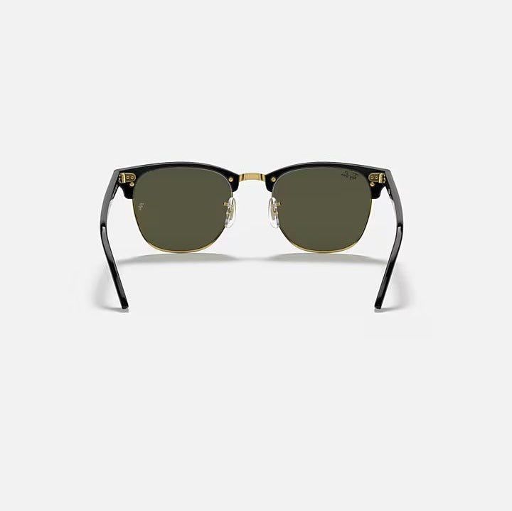 Ray Ban Clubmaster Sunglasses - Classic Black Frame with Arista Lenses for UV Protection | Perfect for Outdoor Activities, Driving, and Fashion Accessories