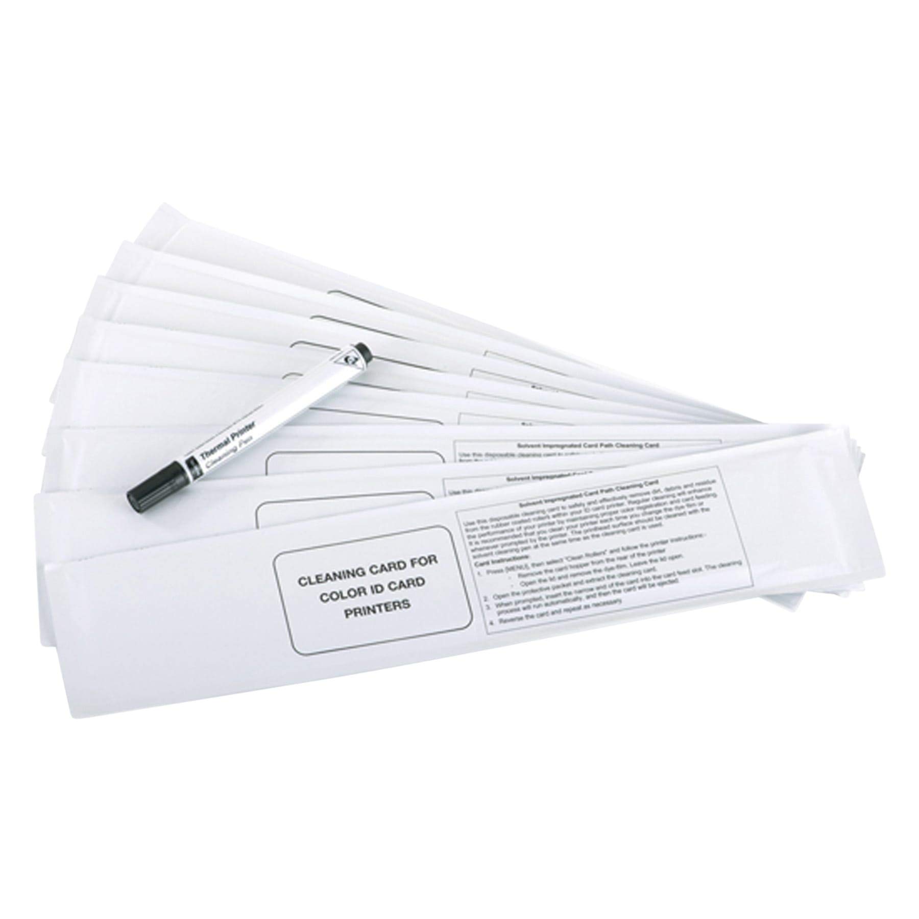 Magicard ID Printer Cleaning Kit (3633-0053) - Premium Maintenance Solution for Card Printers - Perfect for Office, School & Government ID Badge Printing