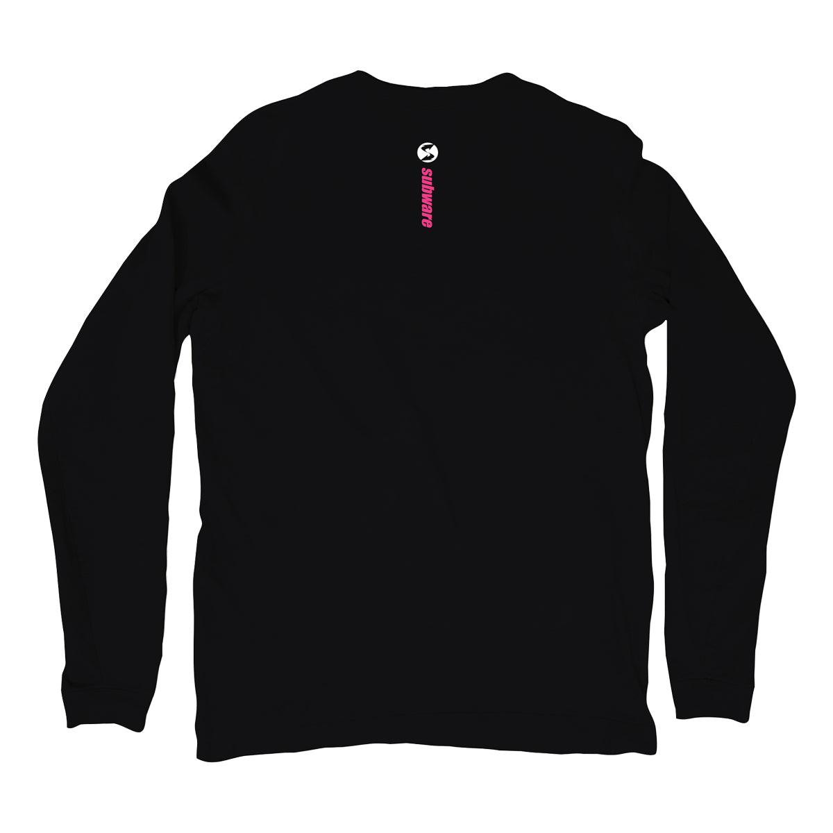Jahan Loh Long Sleeve T-Shirt for Men - Black Cotton Graphic Tee - Streetwear Fashion for Casual Wear & Urban Style