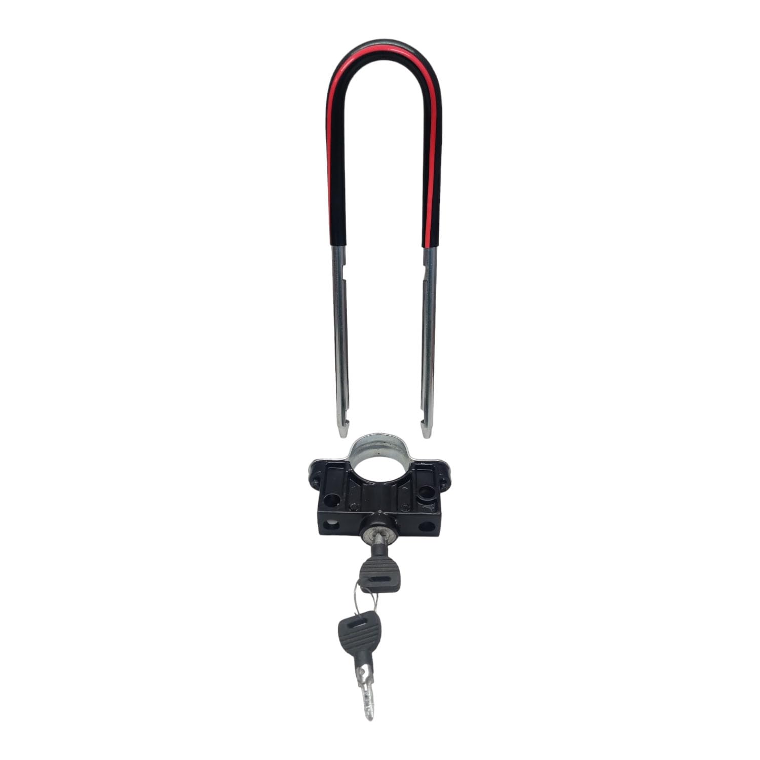 R.J.VON Bike Front Wheel Lock for Bajaj Discover 100 - Secure Anti-Theft Bicycle Lock for Commuting & Urban Riding