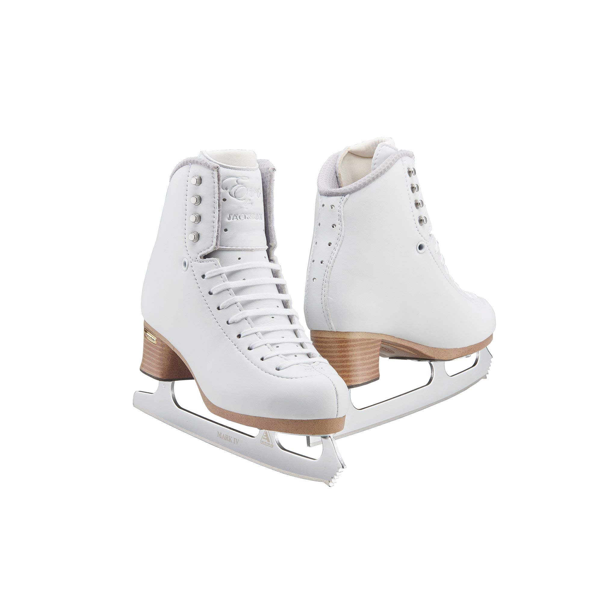 Jackson Evo Women's & Girls Figure Skates - Premium Ice Skating Shoes for Performance & Comfort - Perfect for Practice, Competition & Recreational Skating