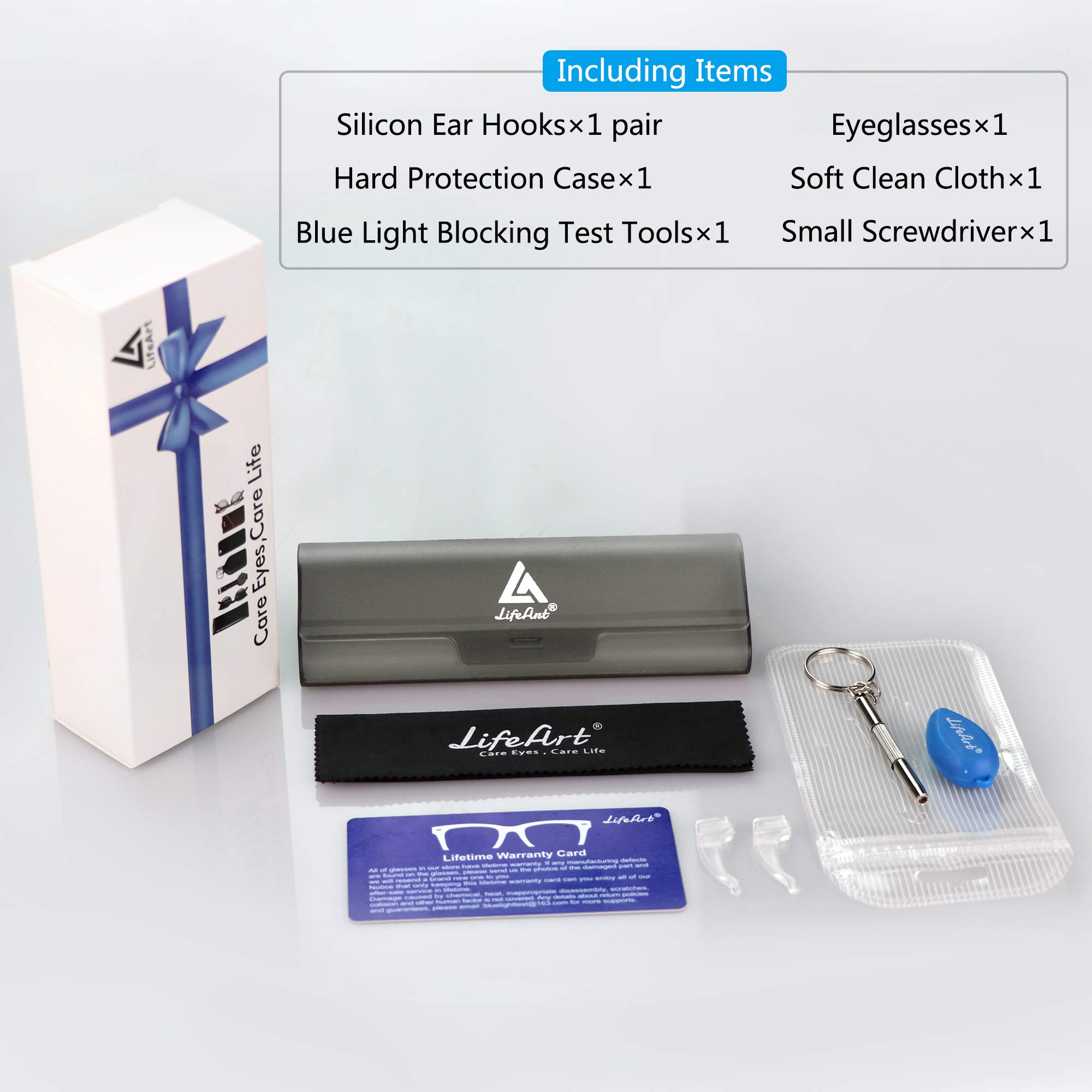 Bifocal Reading Glasses with Blue Light Blocking - Anti Glare for Gaming & TV