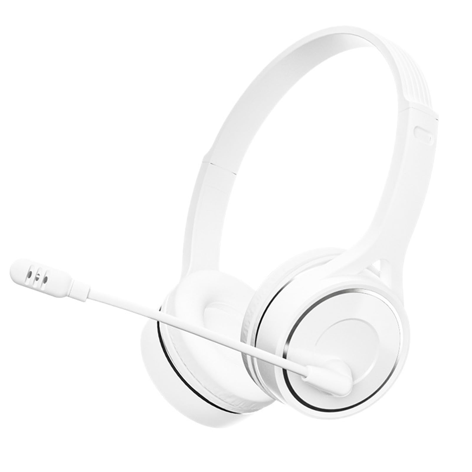 Atrasee Bluetooth 5.1 Wireless Over-Ear Headphones with Noise-Canceling Mic - Lightweight Office Headset for PC, Laptop, Phone - 3.5mm Wired Mode - Perfect for Video Calls, Gaming & Music Listening