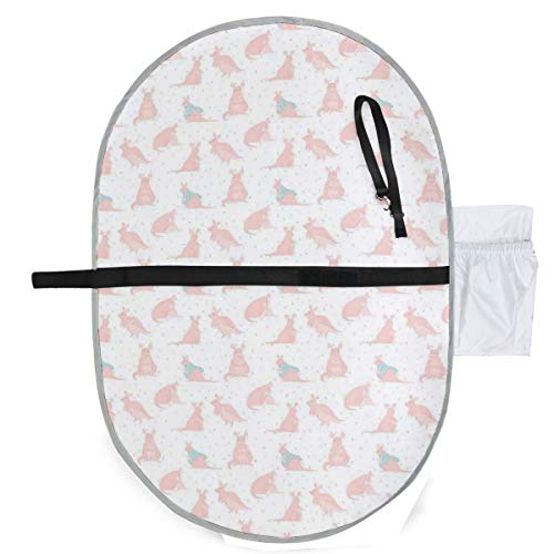 DoubleCW Foldable Waterproof Baby Changing Pad - 27