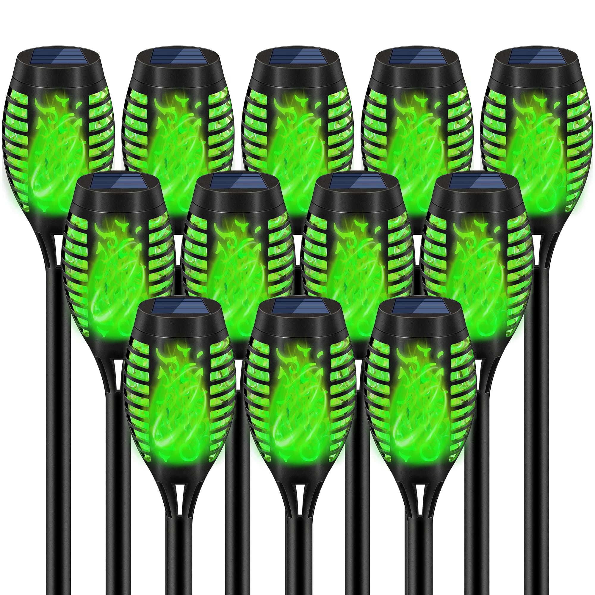 12 Pack Solar Torch Lights - 20.5