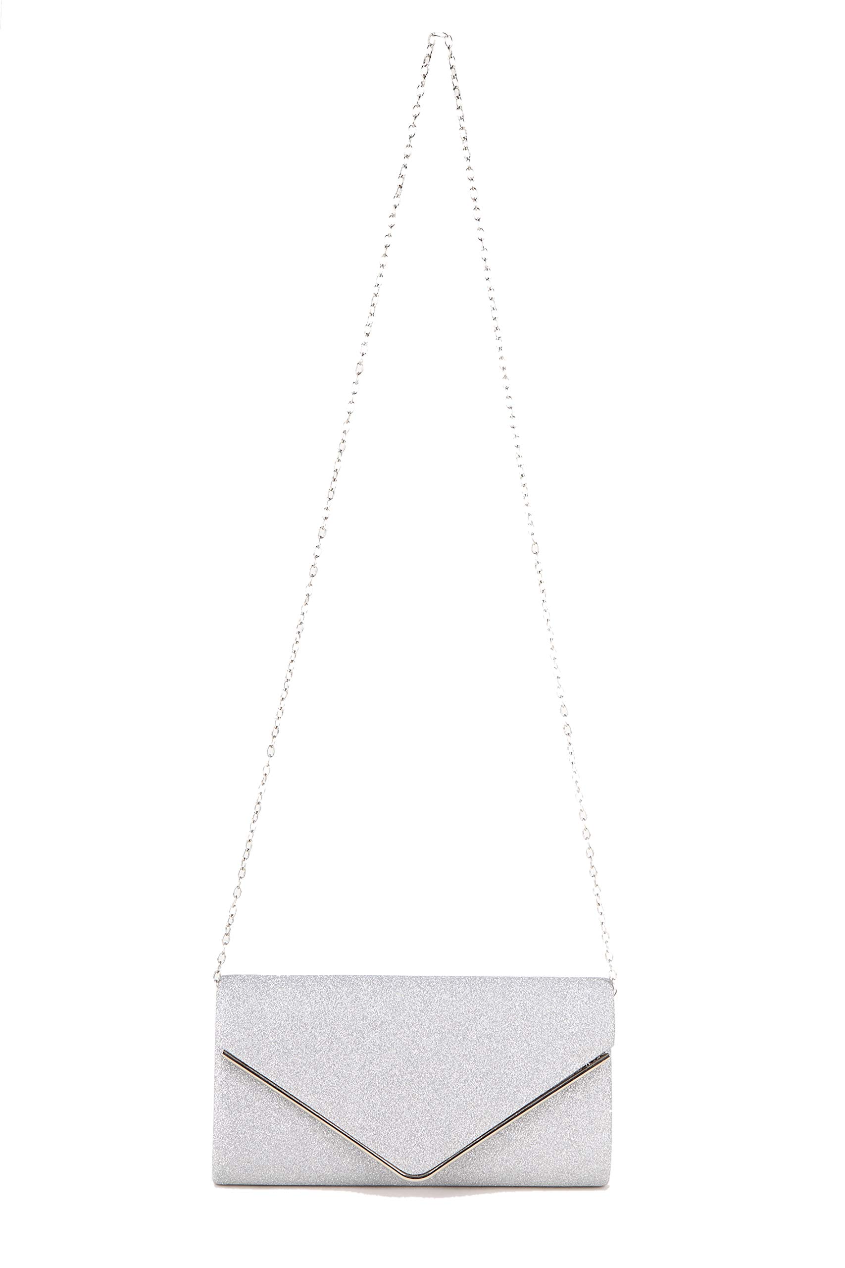 Sparkling Evening Clutch Purses for Women - Elegant Shoulder & Crossbody Party Handbags for Weddings, Prom & Special Events
