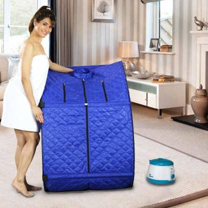 Portable Home Steam Sauna Tent for Detox, Relaxation & Weight Loss - Personal Spa Therapy for Health, Beauty & Wellness at Home or Gym