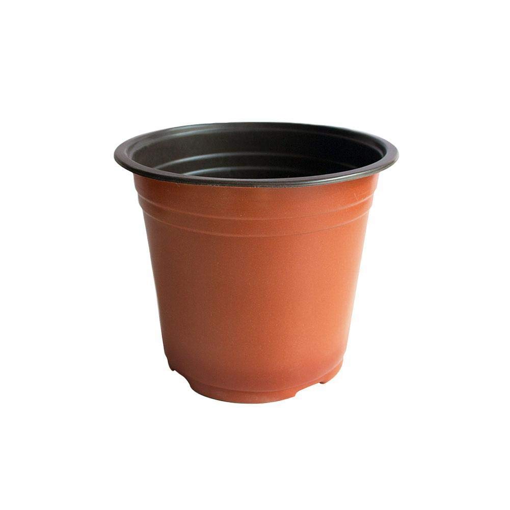 Plastic Nursery Pots 100mmx90mm - Seedling Flower Plant Containers, Home Garden Vegetation Tools for Indoor & Outdoor Plants | Perfect for Seedlings, Succulents, and Small Houseplants