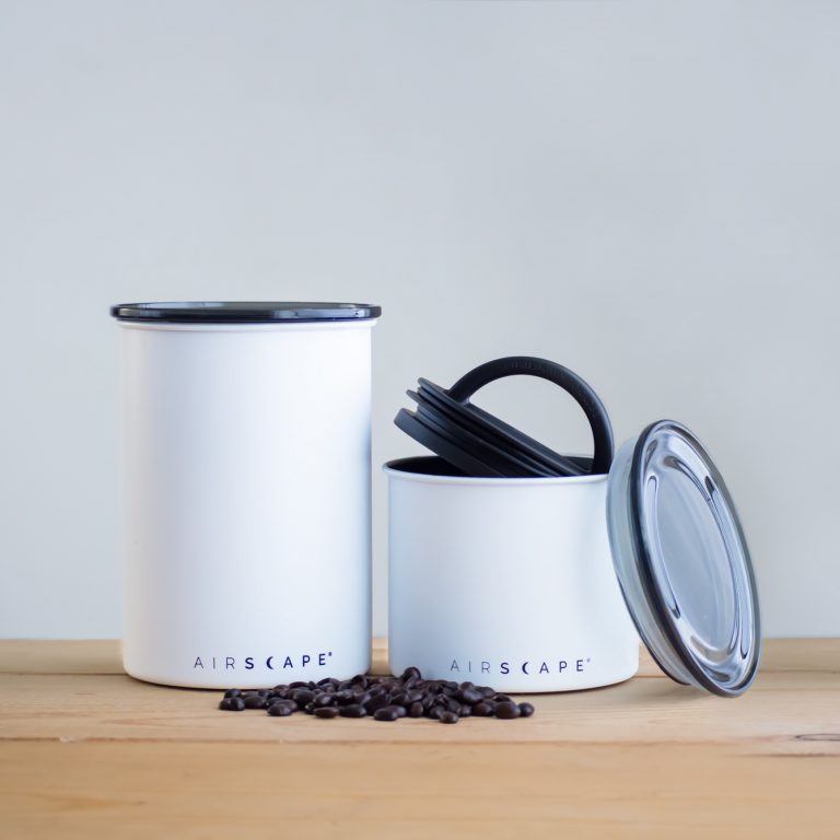 Airscape Stainless Steel Airtight Food Storage Canister - Keep Coffee, Tea, Flour & Dry Goods Fresh - Perfect for Kitchen Pantry Organization & Countertop Display