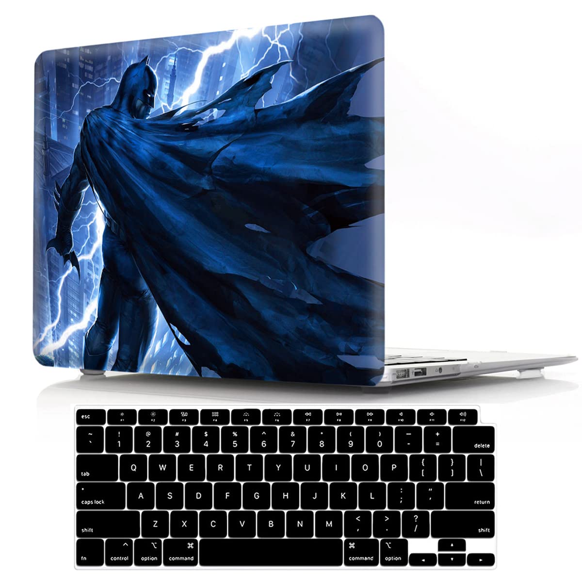 Durable Hard Shell Case for MacBook Pro 16 Inch (A2141, 2019-2020 Models) with Keyboard Cover - Compatible with Touch Bar & Touch ID - Perfect for Travel, Office & School Protection