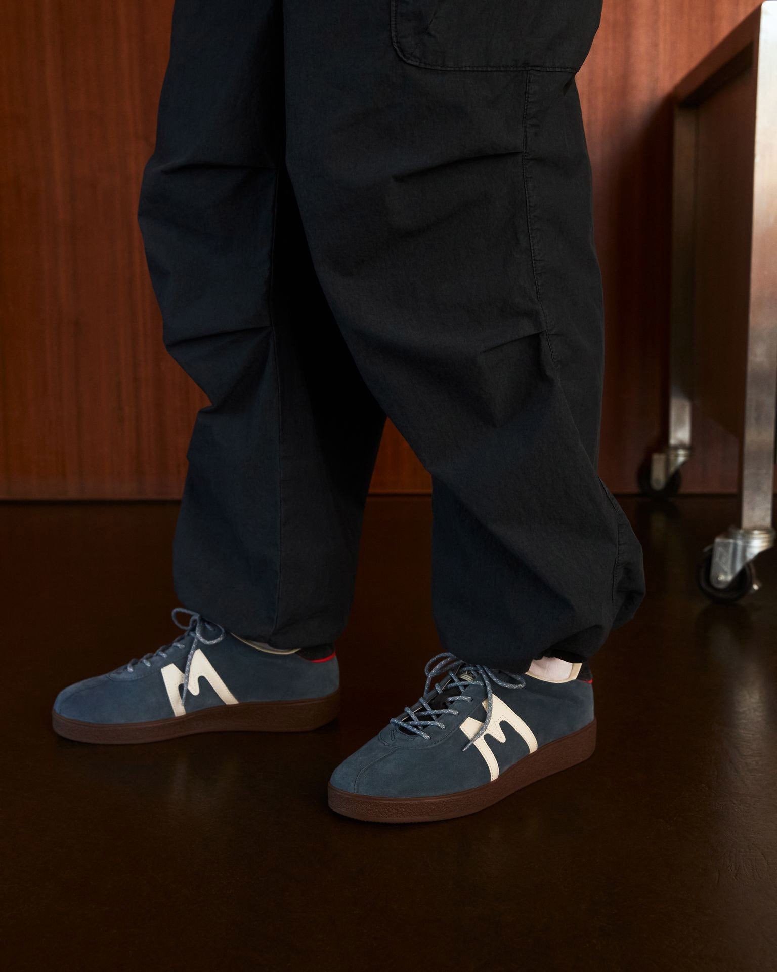 TRAMPAS China Blue & Bright White - Stylish and Comfortable Sneakers for Casual Wear, Running, and Outdoor Activities
