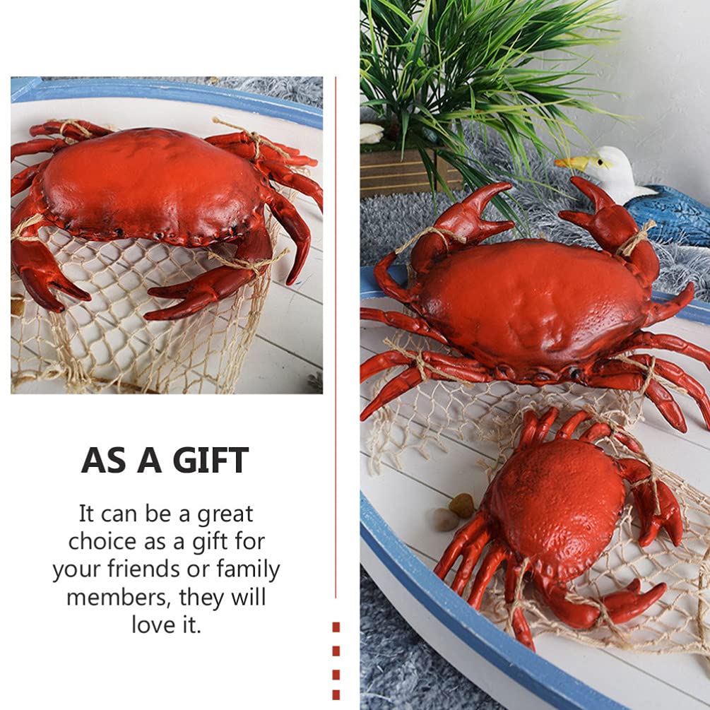 BESPORTBLE Lobster Wall Art - Nautical Resin Wall Sculpture, Ocean-Themed Wall Hanging Decor for Living Room & Bedroom - Perfect for Beach House, Coastal Decor, and Seafood Restaurant Interior Design