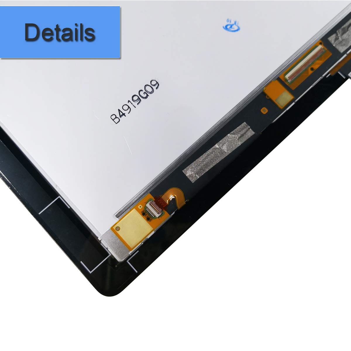 Replacement Touch Screen LCD Front Panel Assembly with Adhesive & Tools for Kindle Fire HDX 8.9