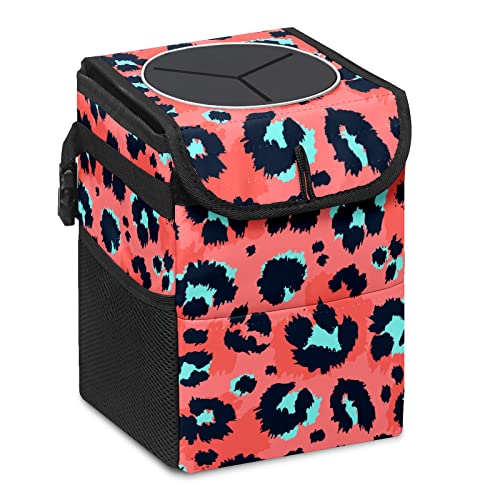 Red leopard print tiger print