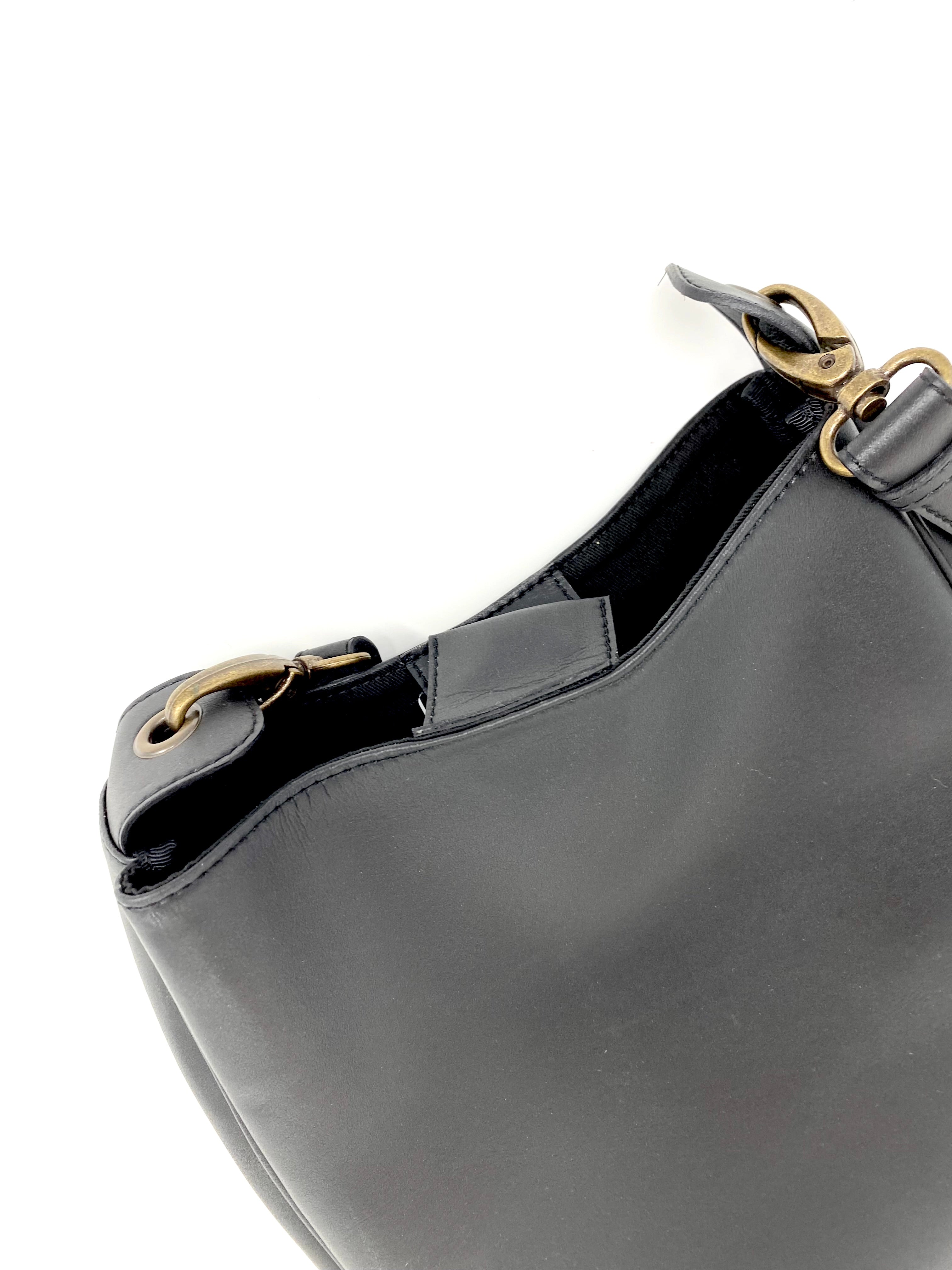 Novacas Black Daisy Bag - Stylish Vegan Leather Crossbody Purse for Women | Perfect for Work, Travel & Everyday Use