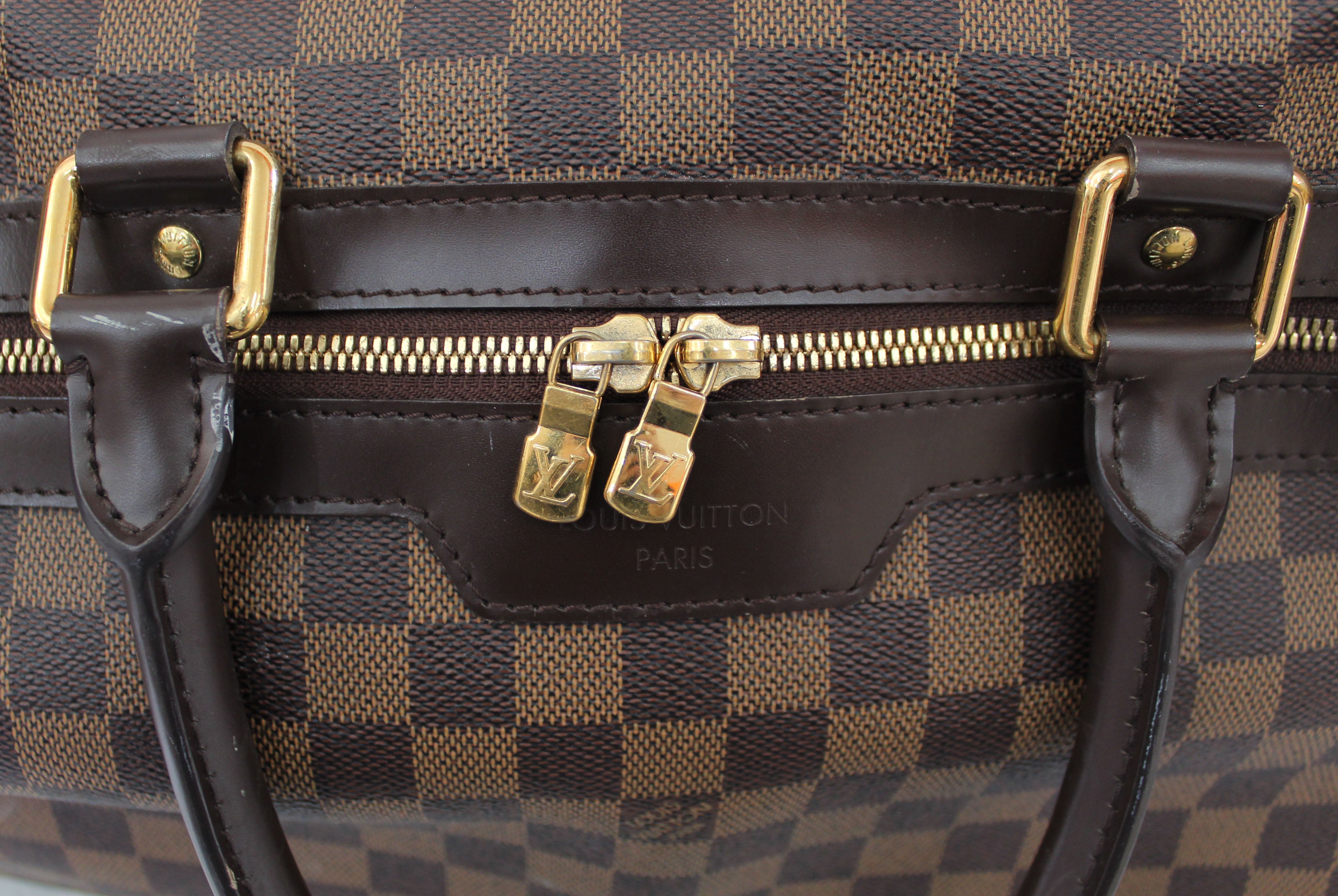 Authentic Louis Vuitton Damier Ebene Neo Eole 50 Suitcase - Luxury Travel Luggage for Business Trips & Vacations - Durable Spinner Carry-On with TSA Lock