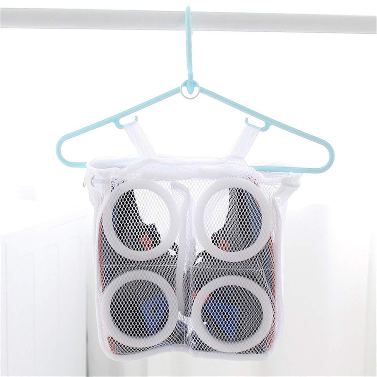 ECYC Mesh Laundry Bags for Delicates - 3 Pack Portable Washing Machine Organizer with Zipper, Gentle Clothes Protector for Travel & Home Use - Perfect for Bras, Socks & Baby Clothes