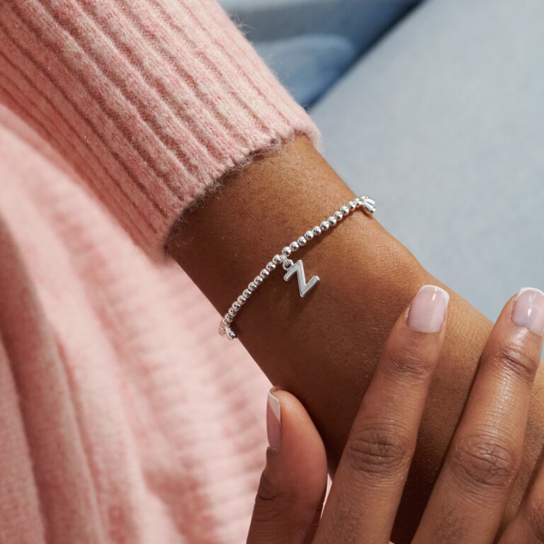 Joma Jewellery Alphabet 'Z' Bracelet - Elegant Letter Z Charm Bracelet for Women, Perfect for Gifts, Daily Wear & Special Occasions